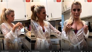 Madisyn Shipman Lingerie & Cooking Live