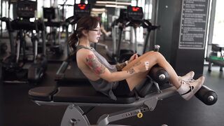 Bitchinbubba_Angel - The gym makes her horny