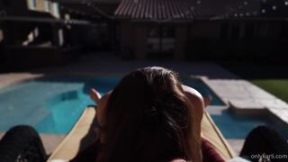 Karli Mergenthaler Pool BG Sextape Video Leaked