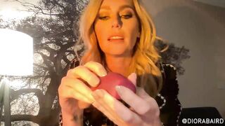 Diora Baird Live Dildo and Strip