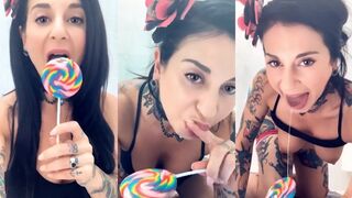 J.A OF - Lollipop Sucking & Pussy Play