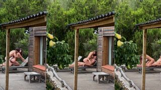 Anna Ralphs POV Outdoor Desk Sextape Video Leaked