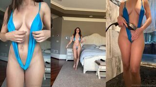 Christina Khalil - Boob Slip Shower Onlyfans Livestream Leaked