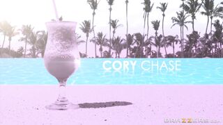 C.C & A.B.P -  Anna Bell Peaks and Cory Chase Lick Each Other and Share His Big Dick