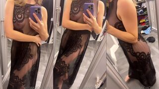 Amanda Cerny Nude Dress